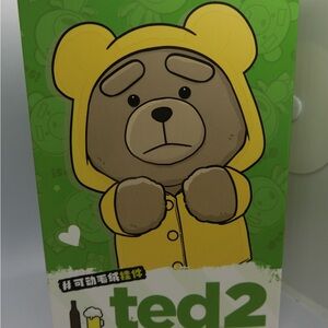 Ted2 Blind Box Yellow Bear Hoodie Toy